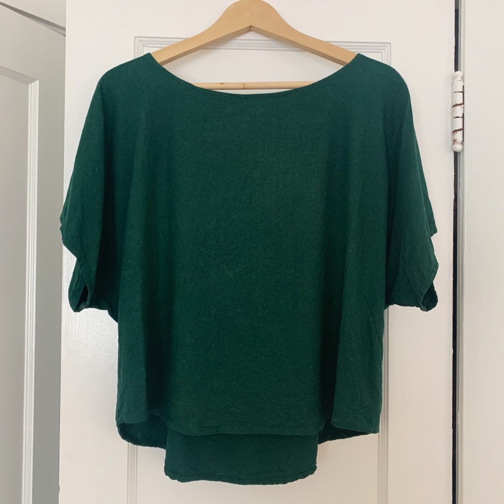 Jamie and the Jones Blank Canvas top in Emerald